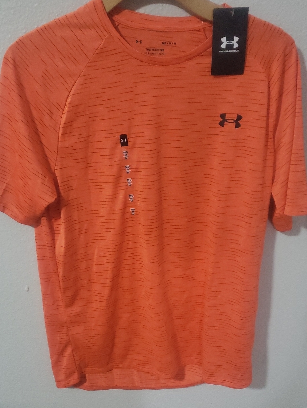 Under Armour Men’s Orange Performance Short-Sleeve Tee